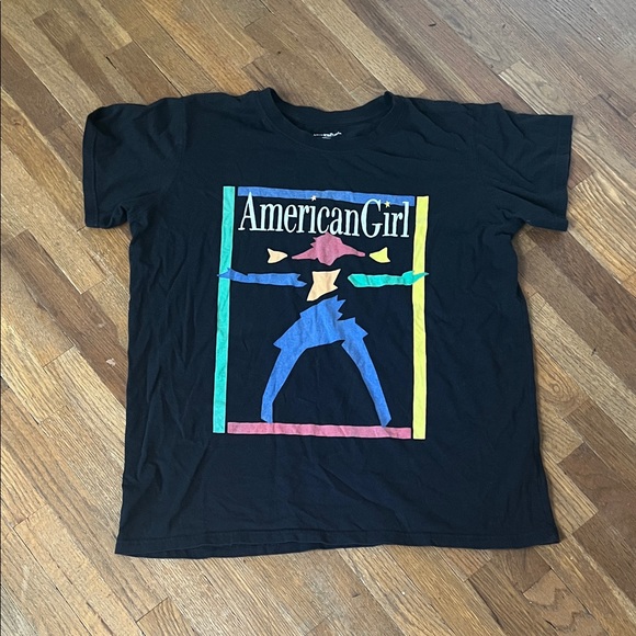 American Girl Tops - American Girl Black Tee - XL (adult)